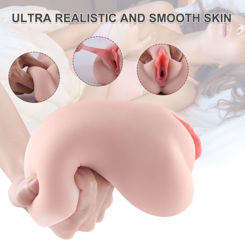 Eden Vibrating Vaginal Masturbator showcasing ultra-realistic design and smooth texture for ultimate pleasure.