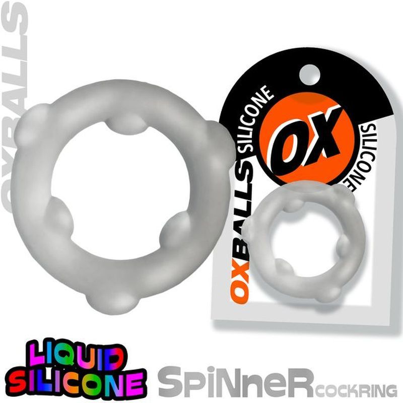 Spinner Silicone Ring - a silicone cockring for intense play, made from premium liquid silicone for durability and comfort.