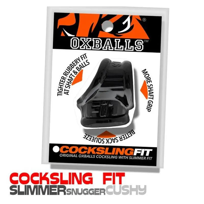 CockSling FIT Black OxBalls Discreet Intimate Essentials.