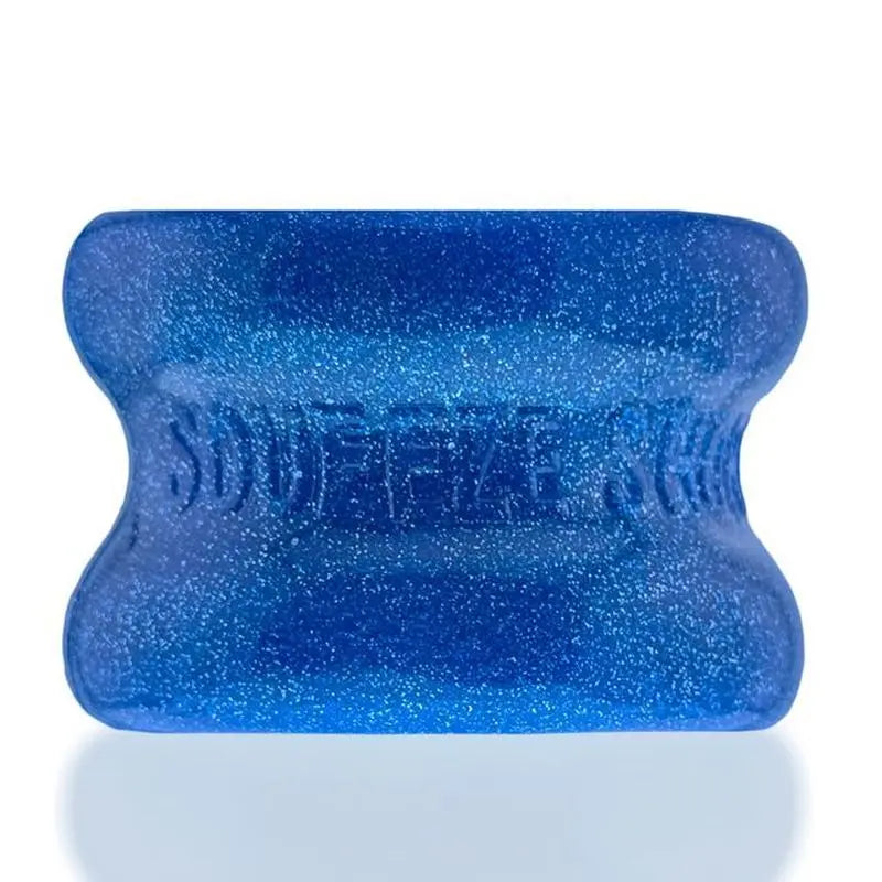 Affordable quality Squeeze Short Ballstretcher Blue Fire  from OxBalls by Discreet Intimate Essentials with Discreet Delivery 
