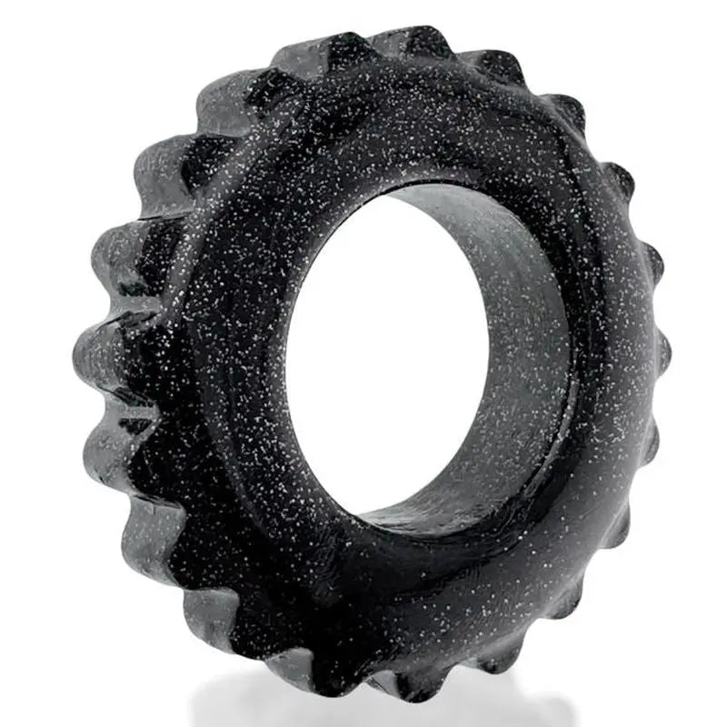 Plushy Ring Black OxBalls Discreet Intimate Essentials.