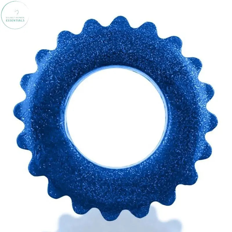 Affordable quality Plushy Ring Blue  from OxBalls by Discreet Intimate Essentials with Discreet Delivery 