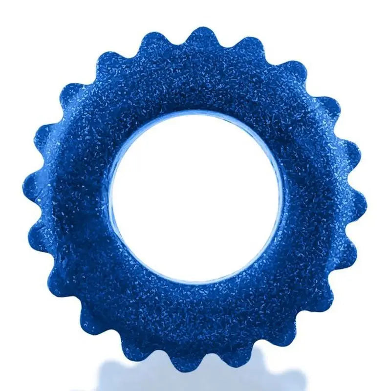 Plushy Ring Blue OxBalls Discreet Intimate Essentials.
