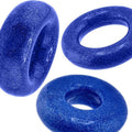 Cockpack 3 Pc Ring Set Blue featuring three distinct cockring set designs for versatile use.
