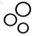 Affordable quality Magnum Force Cock Ring Set Black  from GK Power by Discreet Intimate Essentials with Discreet Delivery 