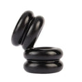 Affordable quality Double Stacked Dual Pleasure Ring Black  from GK Power by Discreet Intimate Essentials with Discreet Delivery 