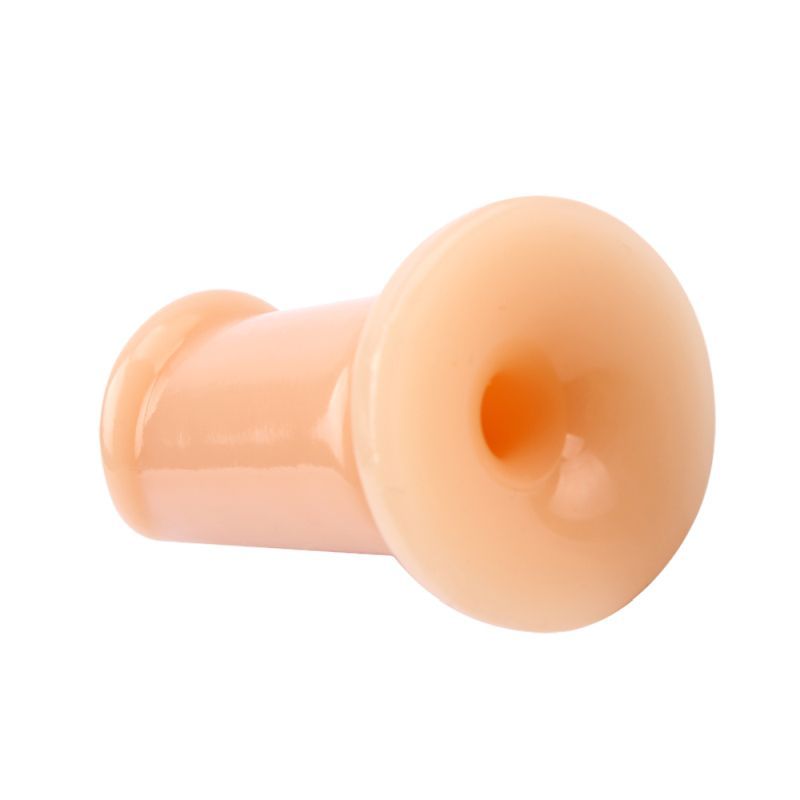 Cock Plug Flesh Small 3.5in, made of T-Skin for intimate essentials and comfortable insertion.