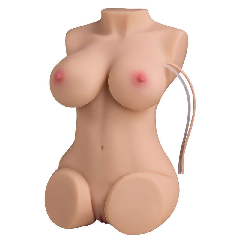Wendy 6kg remote control torso doll depicting a lifelike female torso with realistic curves and features.