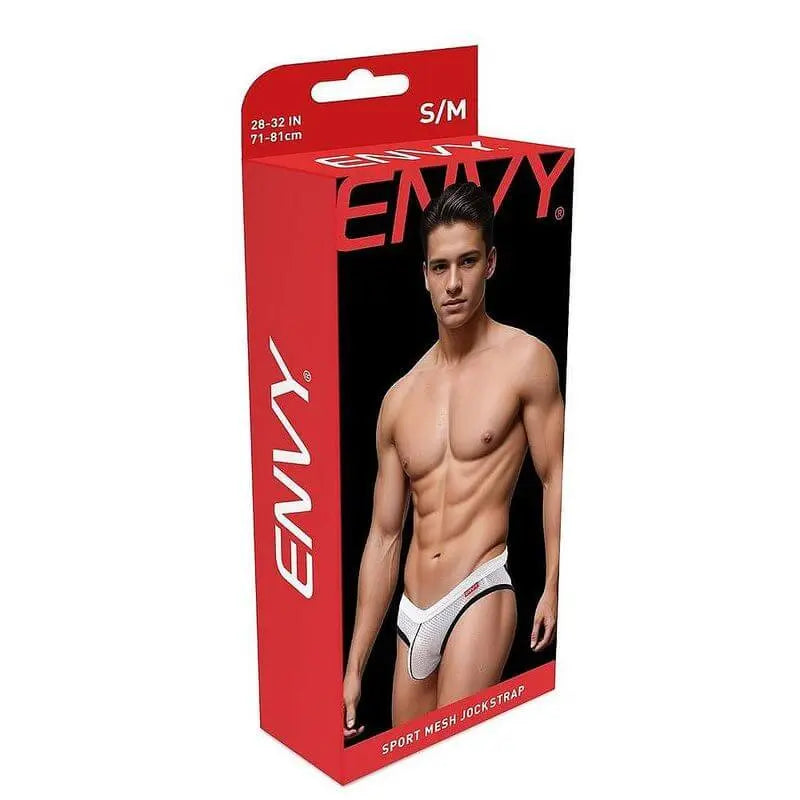 Envy Sport Mesh Jock Black Envy Discreet Intimate Essentials.