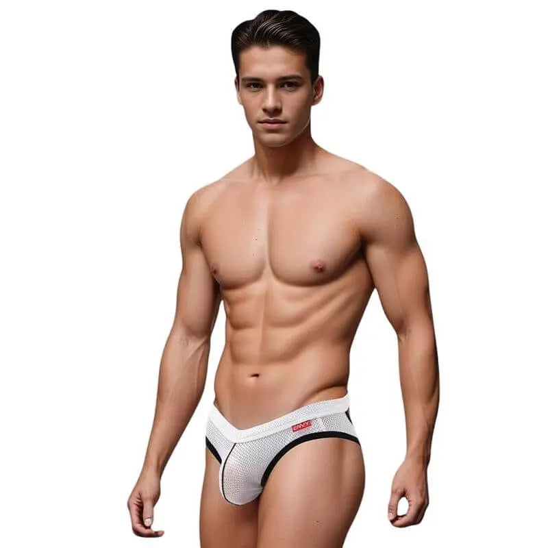 Envy Sport Mesh Jock Black Envy Discreet Intimate Essentials.