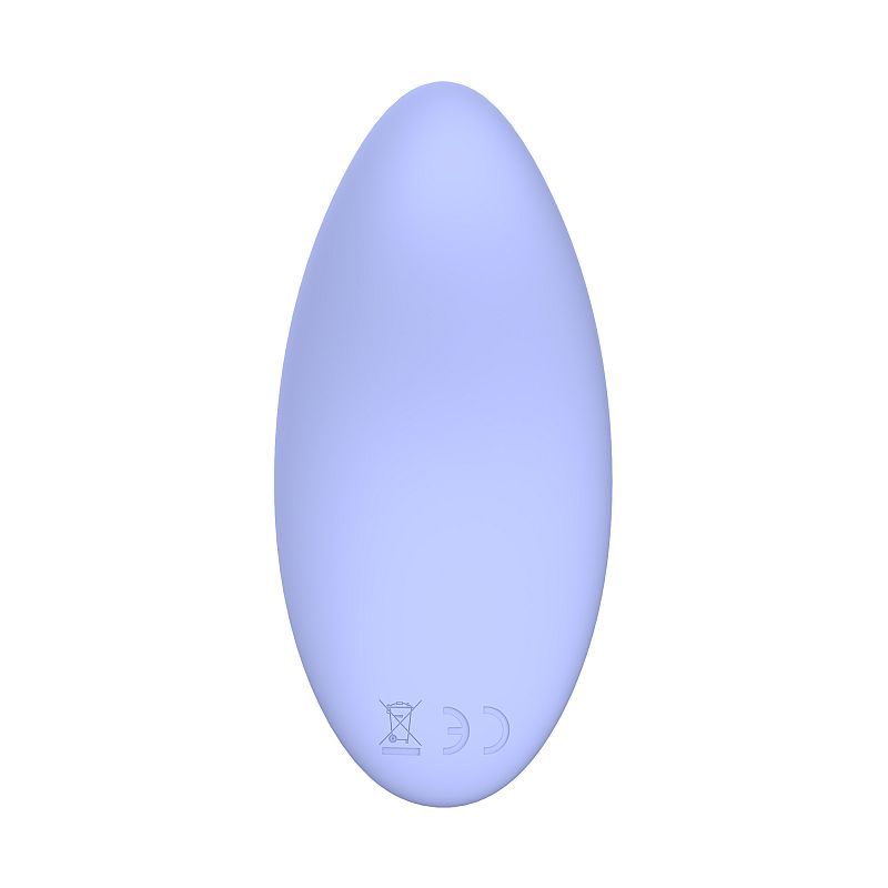 SXE Destiny ergonomic vibrating massager in lilac with smooth surface and compact design.