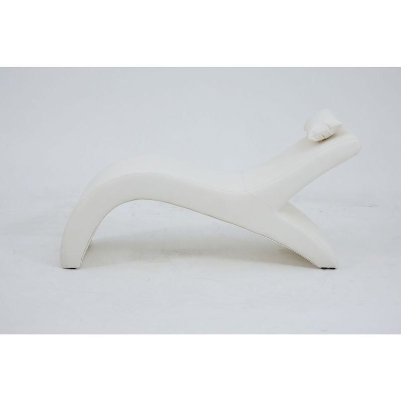 Kama Sutra Love Lounge in white, sculptural design for comfort and relaxation.