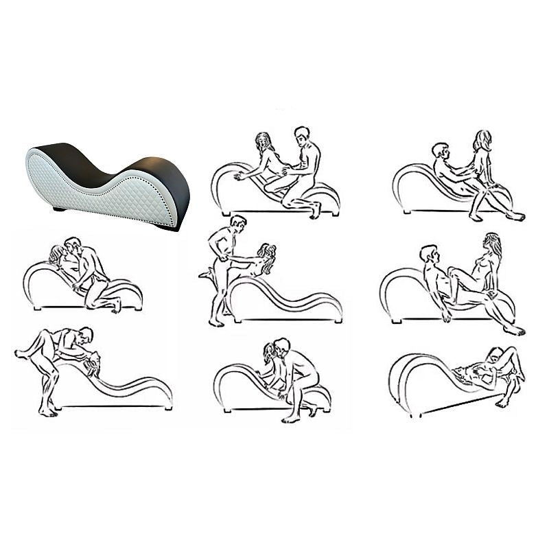 Kama Sutra Love Lounge showcasing versatile ergonomic design and various intimate poses.