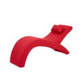 Kama Sutra love lounge in red, featuring smooth ergonomic curves for comfort and relaxation.