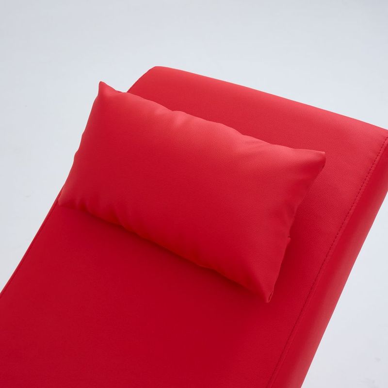 Kama Sutra Halo Arc Love Lounge Red featuring a smooth red cushion for comfort and relaxation.