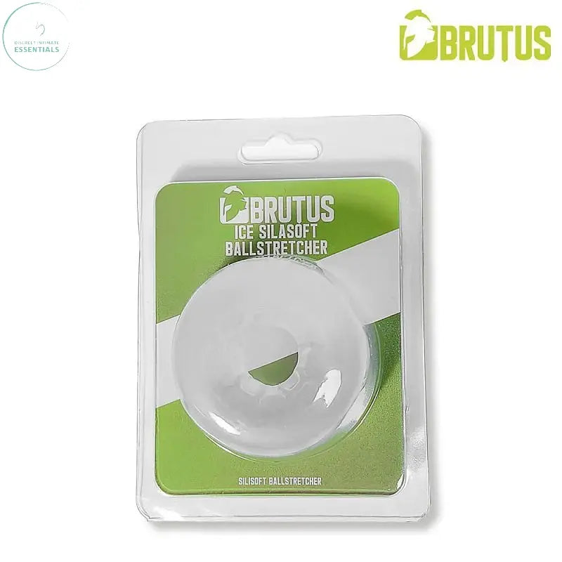 Affordable quality Brutus Silasoft Ballstretcher Ice  from Brutus by Discreet Intimate Essentials with Discreet Delivery 
