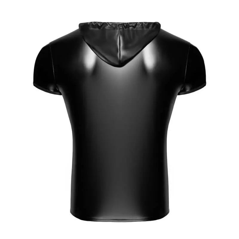 Affordable quality Vexen Hooded T Shirt  from Noir by Discreet Intimate Essentials with Discreet Delivery 