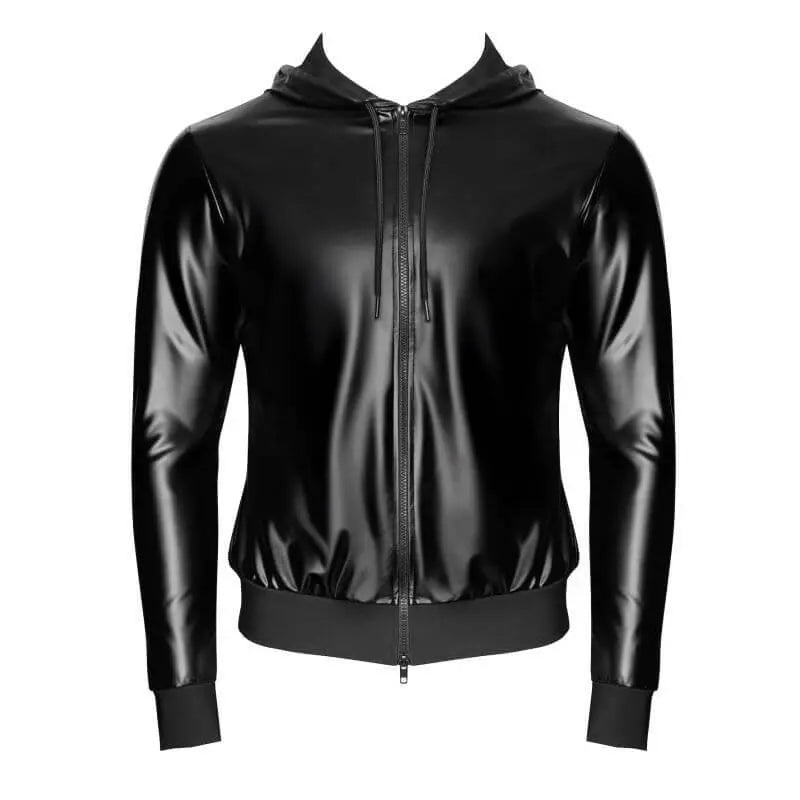 Vexen Hooded Jacket Noir Discreet Intimate Essentials.