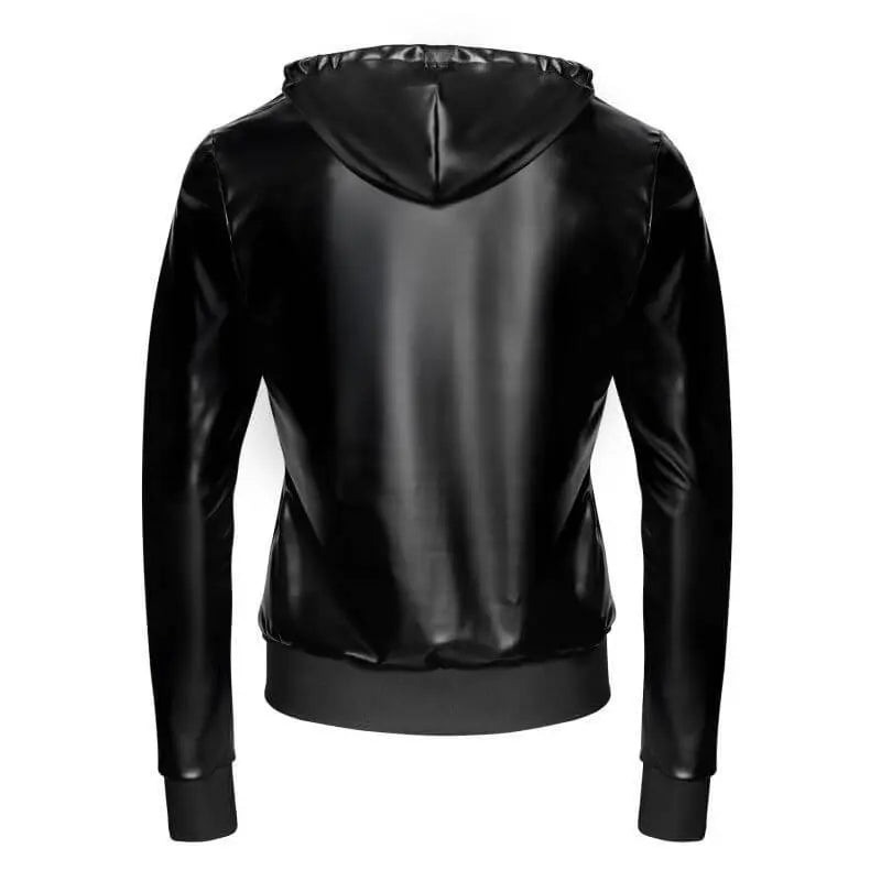 Vexen Hooded Jacket Noir Discreet Intimate Essentials.