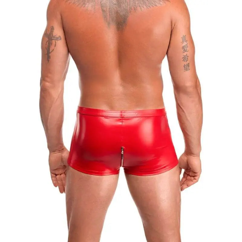 Affordable quality Red Ignite Shorts  from Noir by Discreet Intimate Essentials with Discreet Delivery 