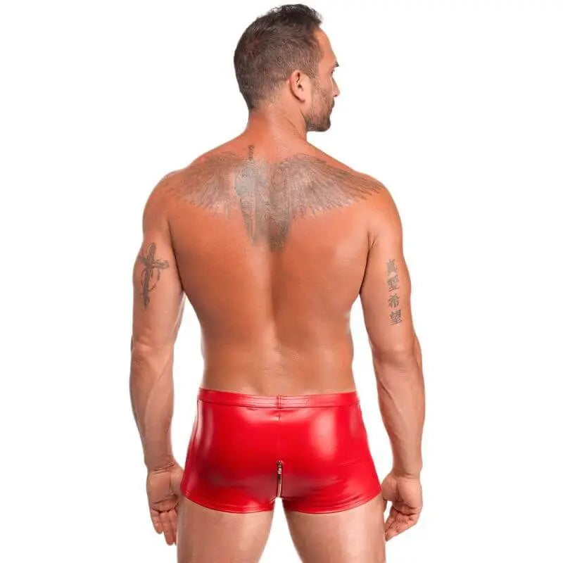 Red Ignite Shorts Noir Discreet Intimate Essentials.