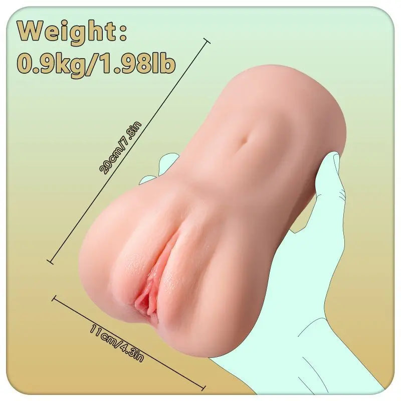 Elaine Realistic Vibrating Sucking Vaginal Masturbator XISE Discreet Intimate Essentials.