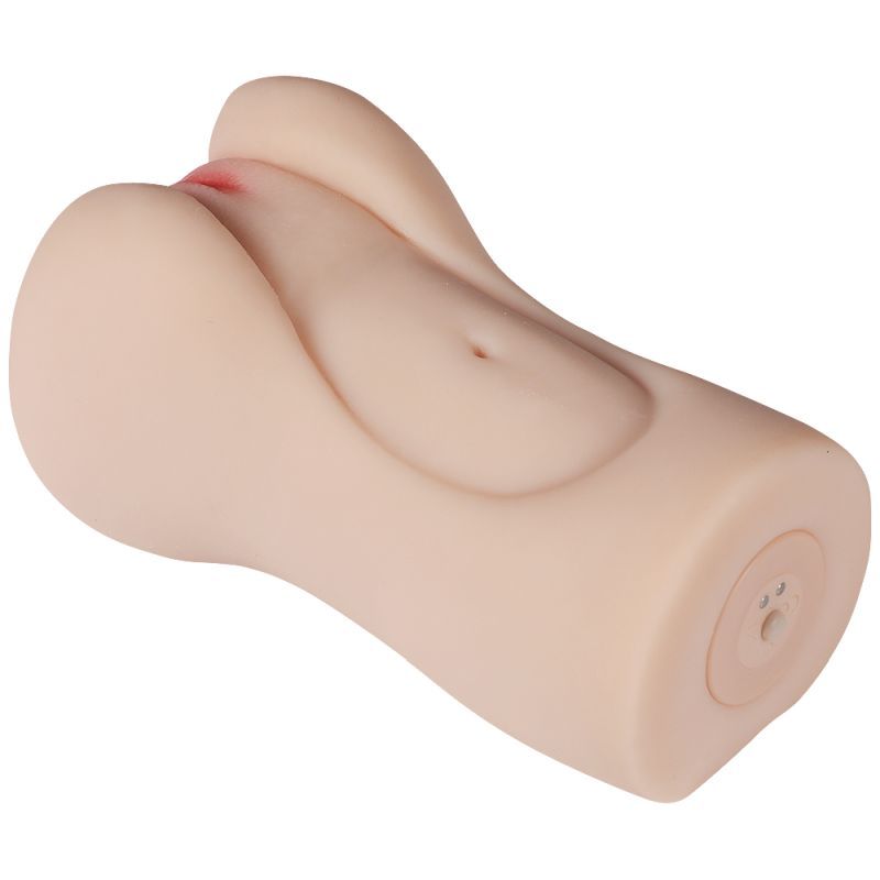 Aggie realistic vibrating masturbator with lifelike texture and smooth exterior.