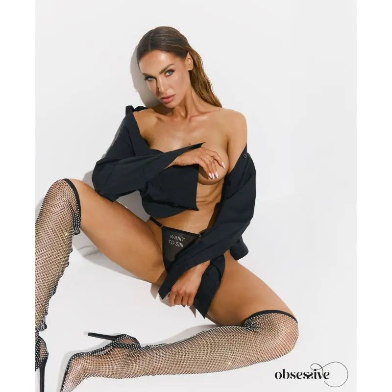Want To Sin Thong Obsessive Discreet Intimate Essentials.