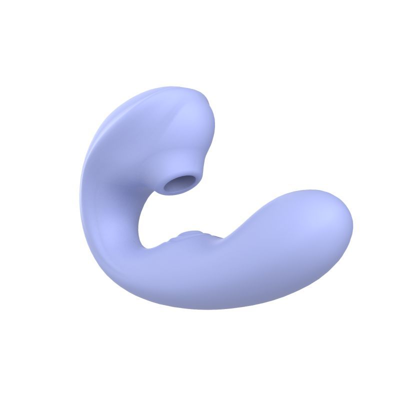 Aria Air Pulse C Shaped Vibrator, a unique C shaped air pulse vibrator designed for immersive pleasure.