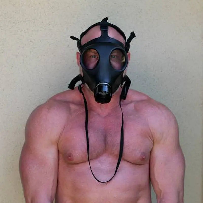Adjustable Rubber Gas Mask Sport Fucker Discreet Intimate Essentials.