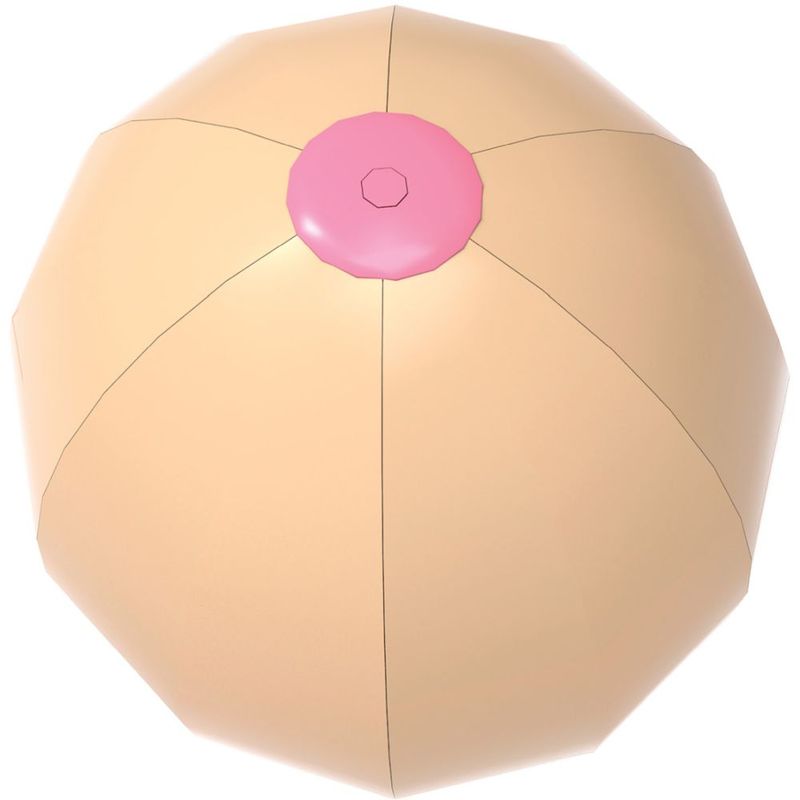 Affordable quality Big Boobie Beach Ball  from Hott Products by Discreet Intimate Essentials with Discreet Delivery 