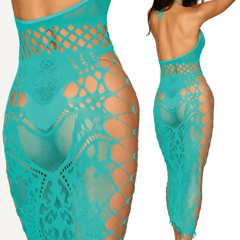 DreamGirl Agate Bodystocking Gown Dreamgirl Discreet Intimate Essentials.