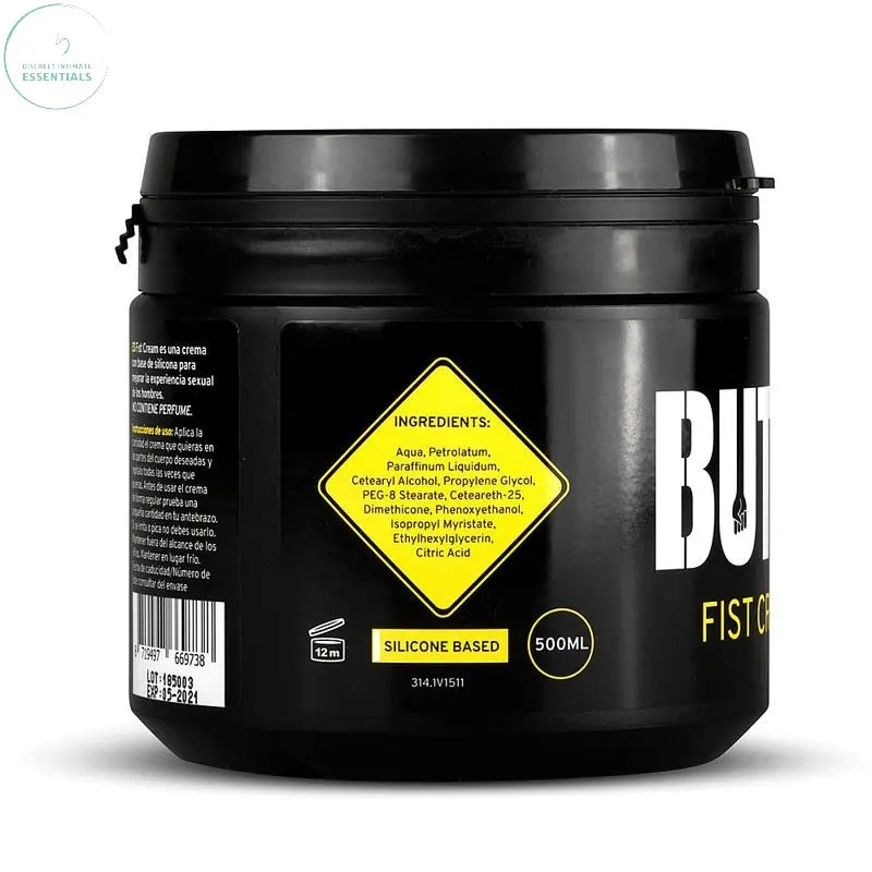 BUTTR Fisting Cream Silicone Based 500ml BUTTR