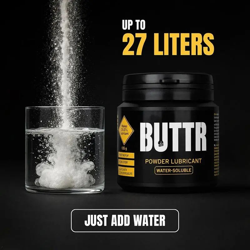 BUTTR Powder Lube (26 Litres) BUTTR Discreet Intimate Essentials.