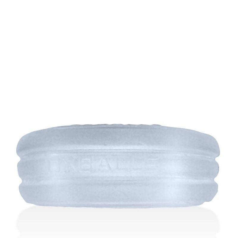 Roto Grooved Gripper Ribbed Cockring Clear by Hunkyjunk from Discreet Intimate Essentials for  Adult Toys, quality products at discount affordable prices.