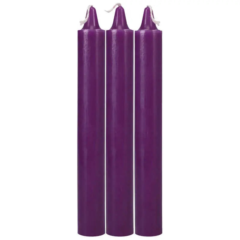 Japanese Drip Candles -  -  3-Pack Doc Johnson Discreet Intimate Essentials.