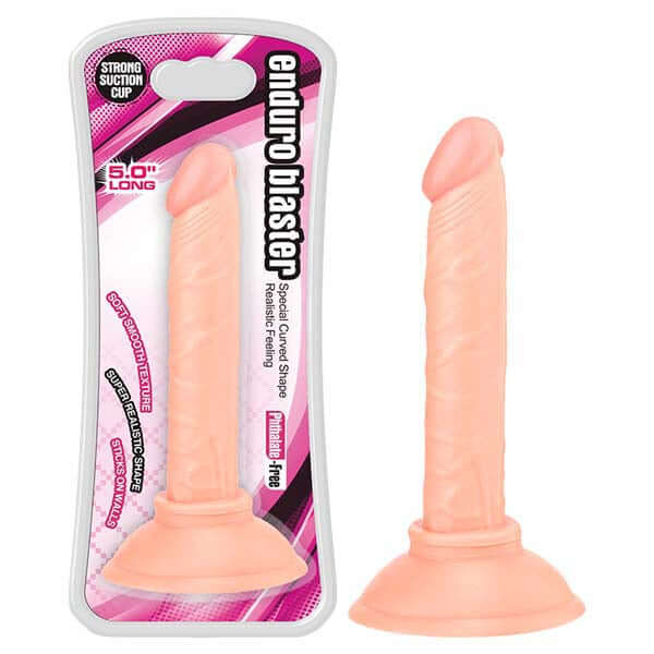 Enduro Blaster - 12.7 cm (5'') Dong in packaging, realistic design, phthalate free, strong suction cup for intimate use