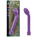 Hip G waterproof vibrating toy, 21 cm vibrator with twist on/off feature and requires 2 AA batteries.