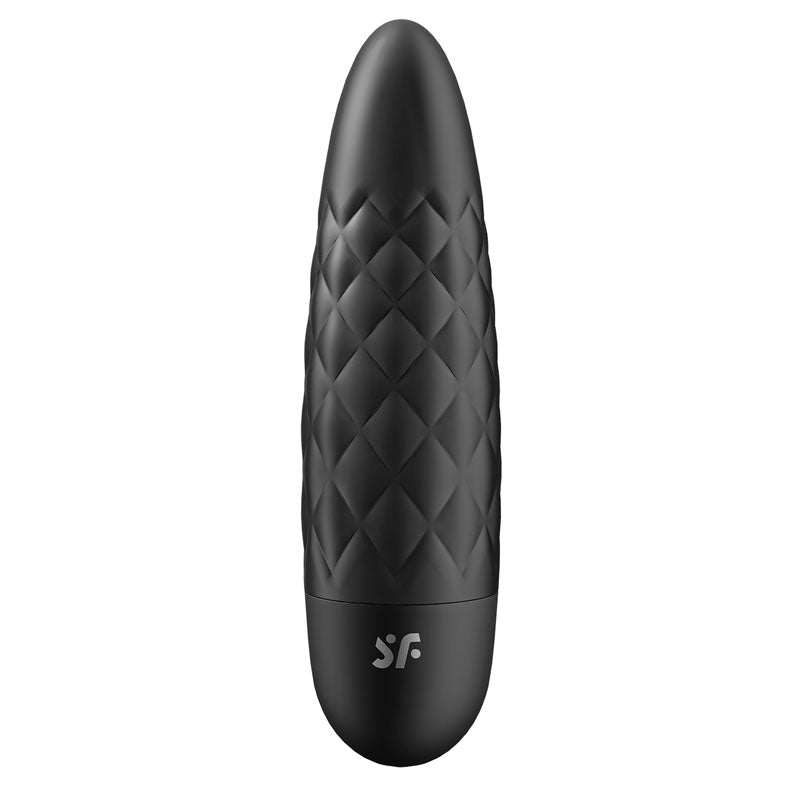 Satisfyer Ultra Power Bullet 5 is a sleek, USB rechargeable bullet vibe with a tufted texture for enhanced stimulation.