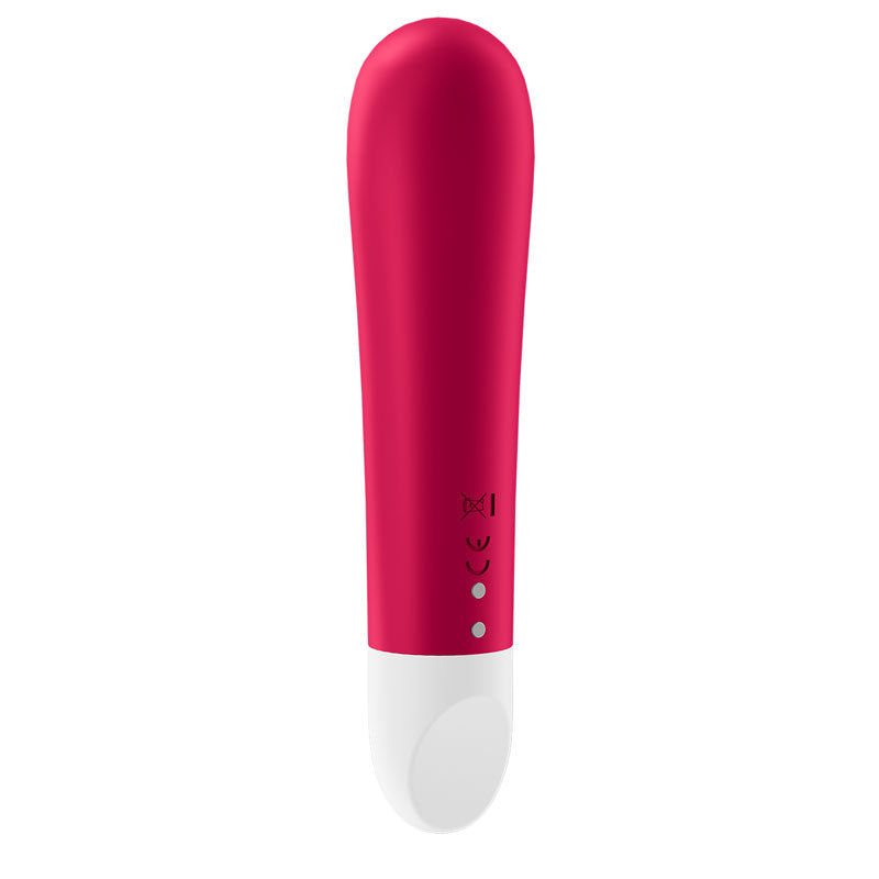 Satisfyer Ultra Power Bullet 1 - USB rechargeable bullet vibrator in vibrant pink color for enhanced pleasure.