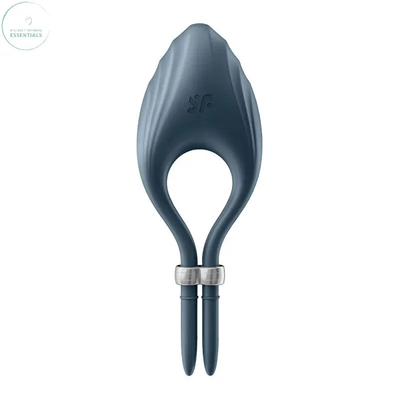 Affordable quality Satisfyer Duelist - Dark  Vibrating Adjustable Lasso Cock Ring  from Satisfyer by Discreet Intimate Essentials with Discreet Delivery 