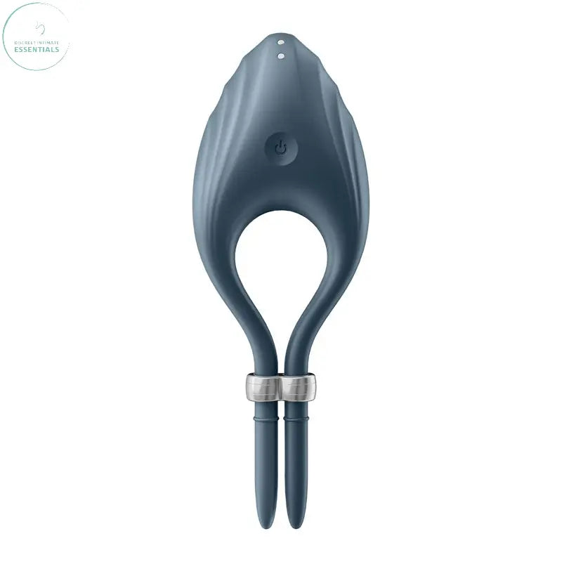 Affordable quality Satisfyer Duelist - Dark  Vibrating Adjustable Lasso Cock Ring  from Satisfyer by Discreet Intimate Essentials with Discreet Delivery 
