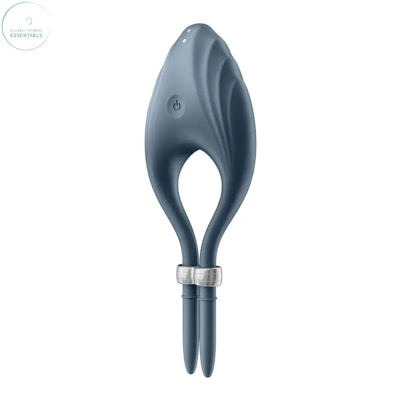 Affordable quality Satisfyer Duelist - Dark  Vibrating Adjustable Lasso Cock Ring  from Satisfyer by Discreet Intimate Essentials with Discreet Delivery 