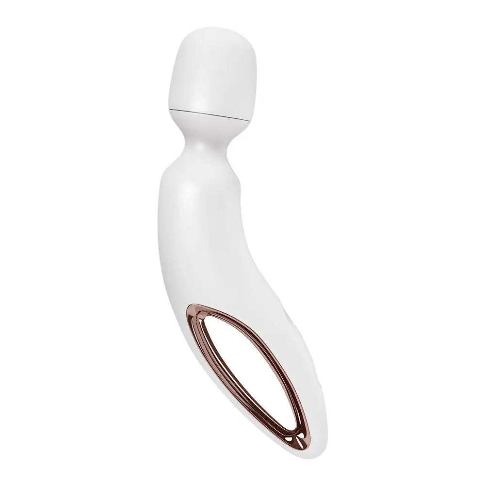 Satisfyer Wand-erland -  - /Rose Gold USB Rechargeable Massage Wand Satisfyer Discreet Intimate Essentials.