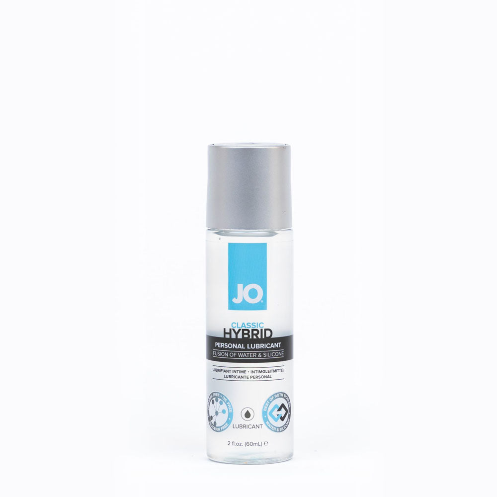 Jo Classic Hybrid - Hybrid Lubricant - 60 ml Bottle in a sleek design for intimate essentials and pleasure.