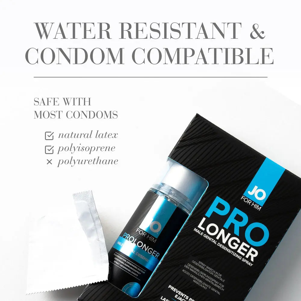 JO Prolonger Spray - 60 mL - Desensitising Spray for Men - 60 ml Spray Bottle JO