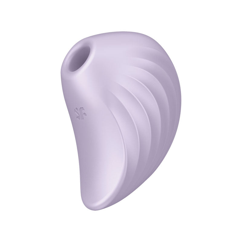 Satisfyer Pearl Diver - Violet - Violet USB Rechargeable Air Pulsation Stimulator in soft lavender color for intimate essentials.