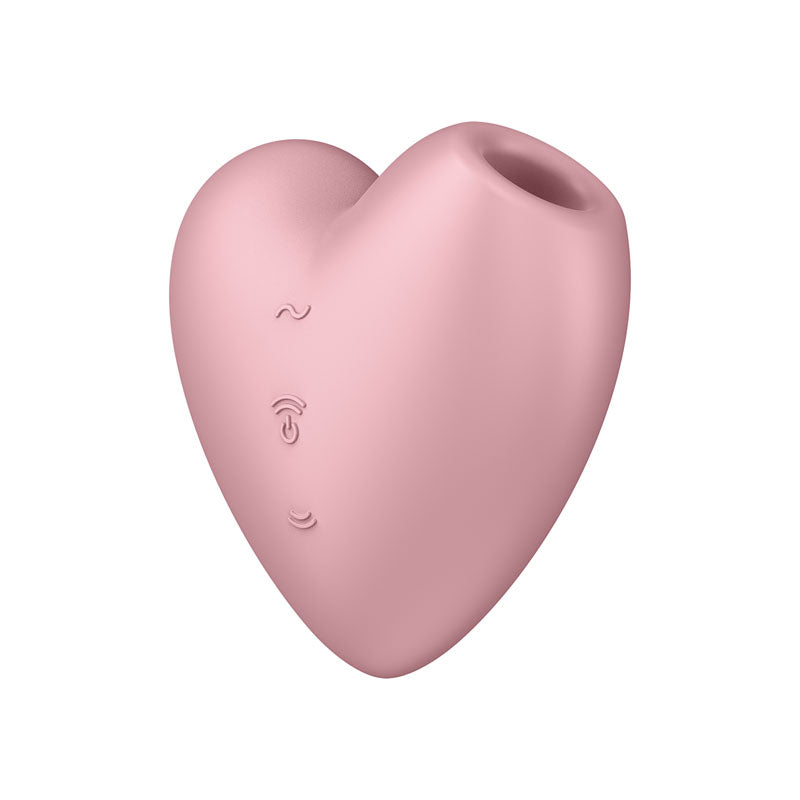 Satisfyer 甜心之愛 - 淺粉 - 淺粉 USB 充電式氣壓脈衝震動器