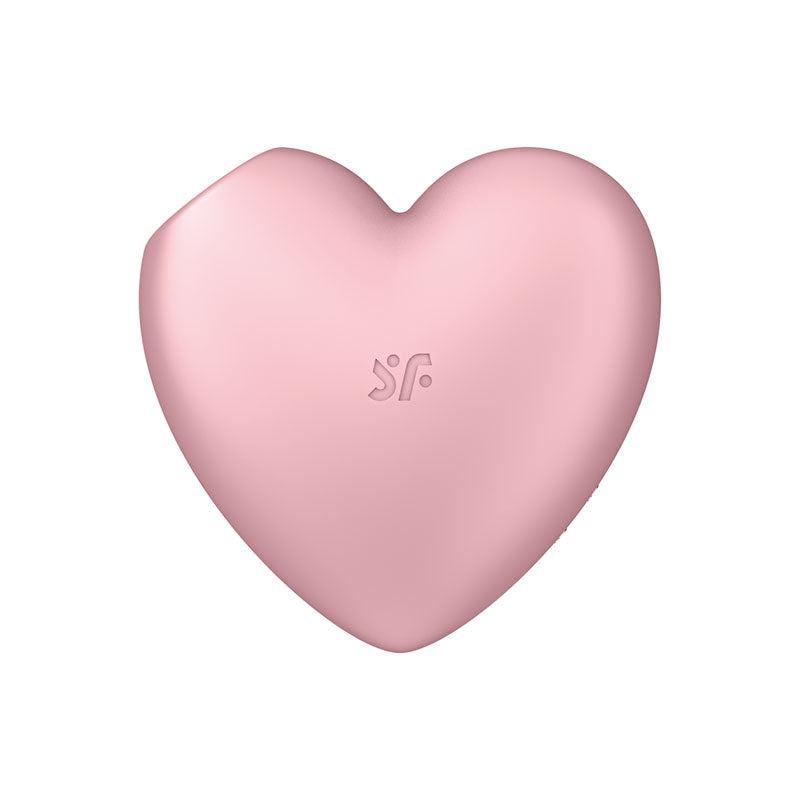Satisfyer 甜心之愛 - 淺粉 - 淺粉 USB 充電式氣壓脈衝震動器
