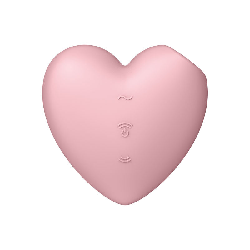 Satisfyer 甜心之愛 - 淺粉 - 淺粉 USB 充電式氣壓脈衝震動器